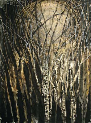 Night Birch 30 x 22